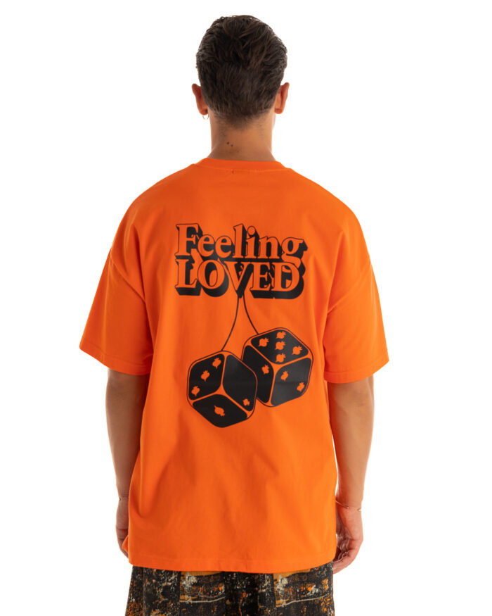 Oversized T-shirt TLO411 Orange