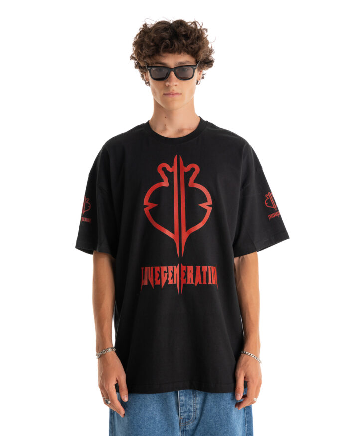 Oversized T-Shirt TLO417 Black
