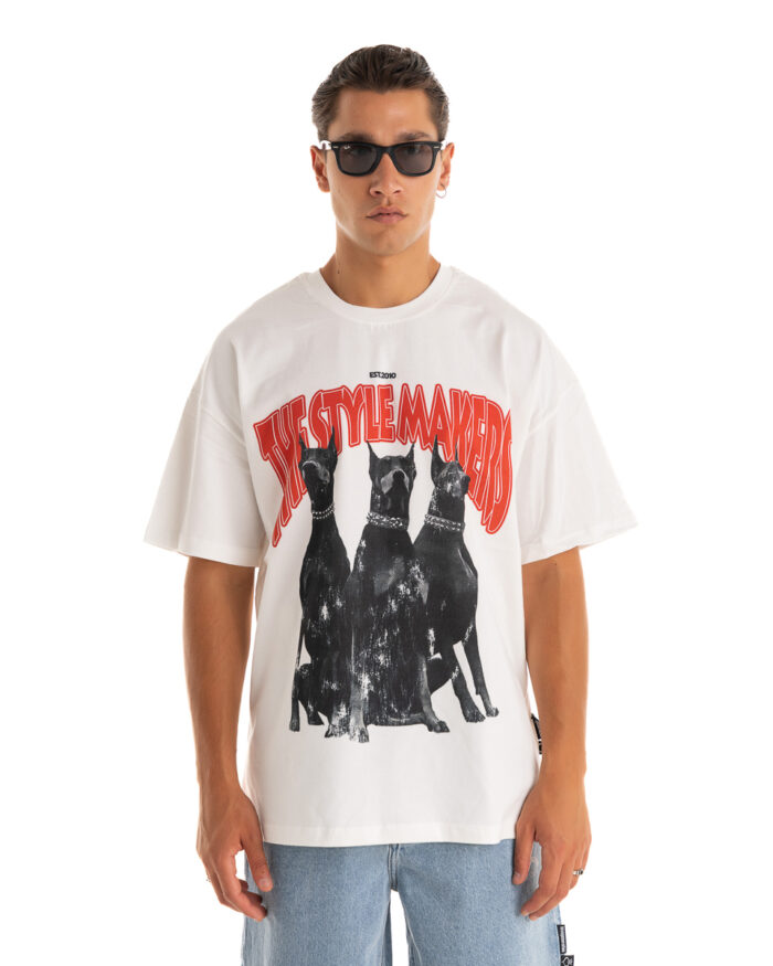 Oversized T-shirt TLO419 Off-White