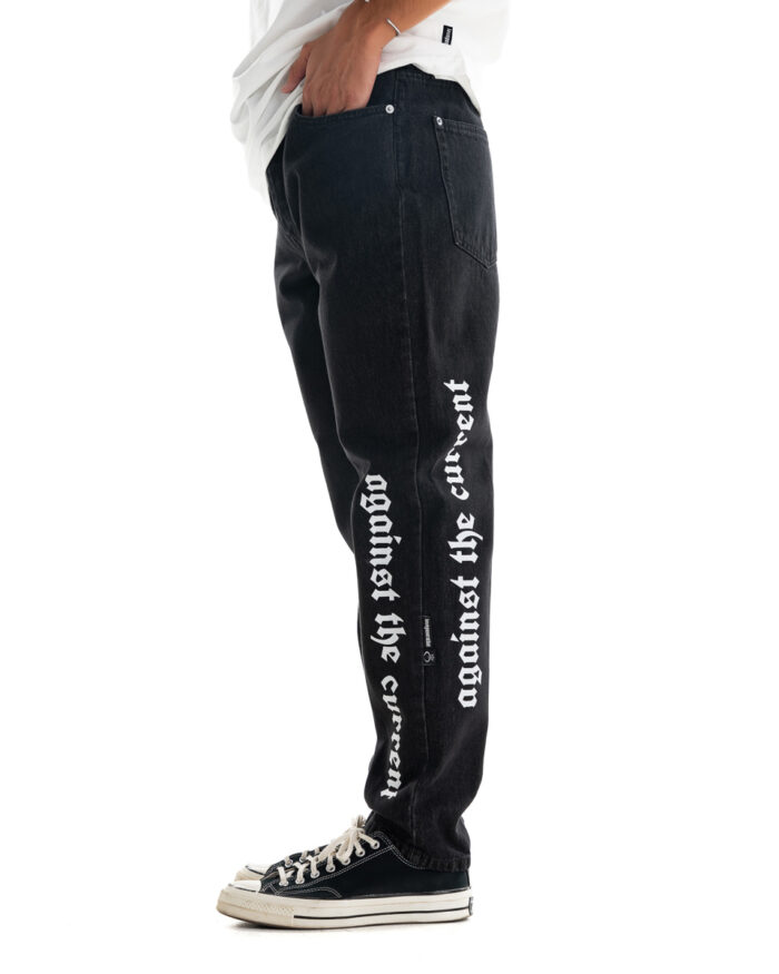 Jeans Black Vintage Straight Fit 428
