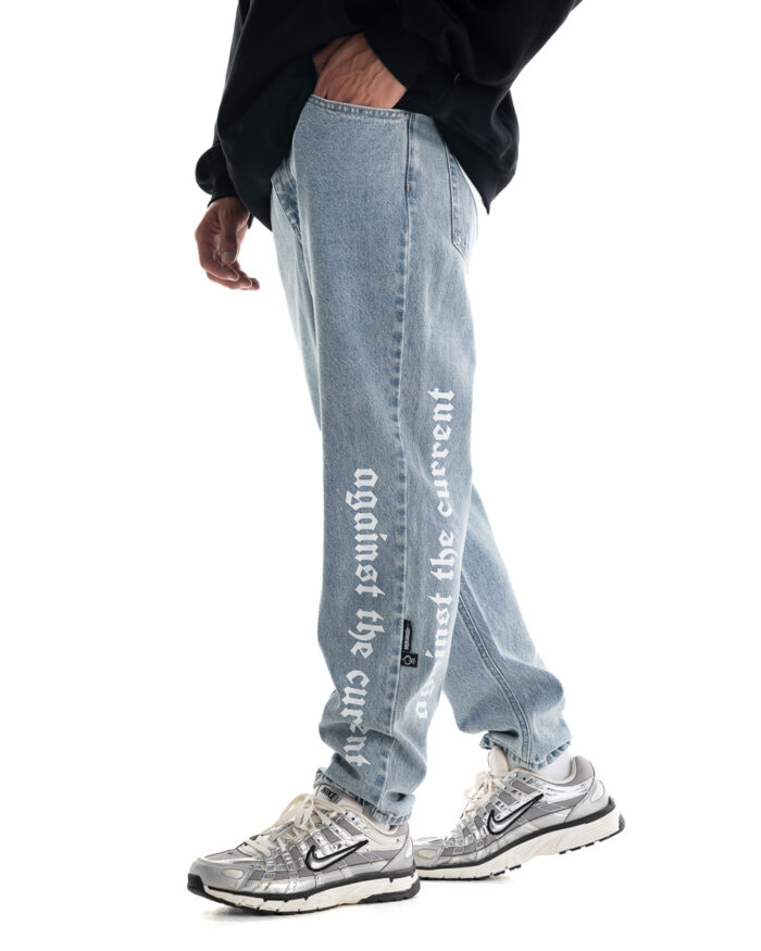 Jeans Light Blue Blue Vintage Straight Fit 428