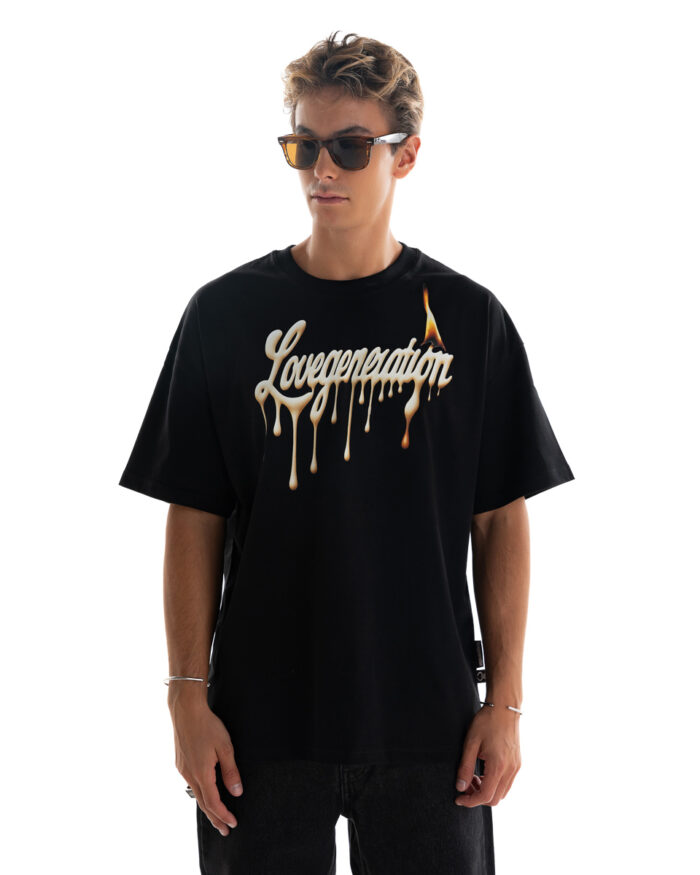 Oversized T-shirt TLO429 Black