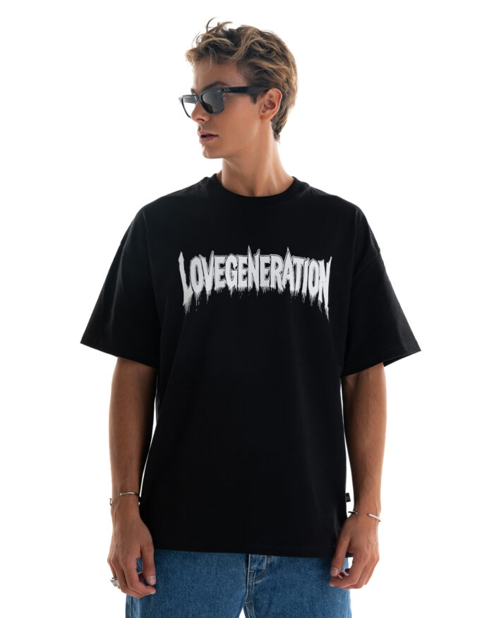 Oversized T-Shirt TLO432 Black