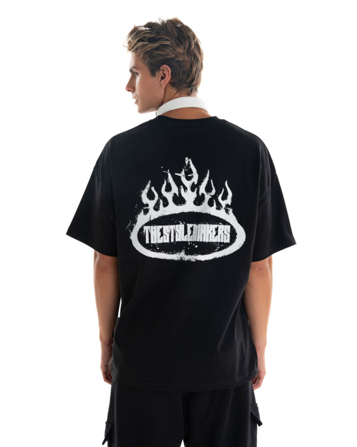 Oversized T-Shirt TLO436 Black