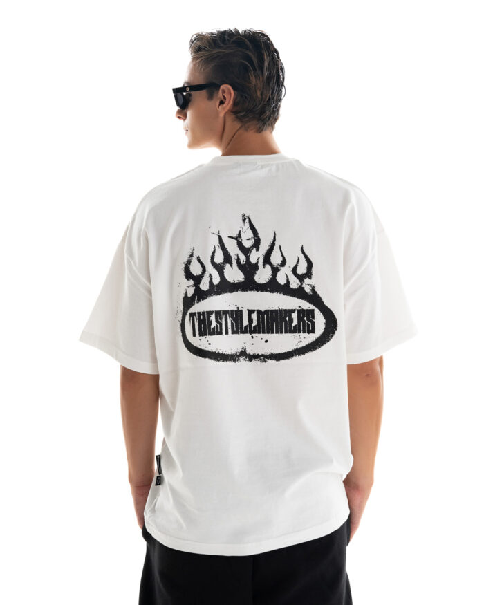 Oversized T-shirt TLO436 Off-White