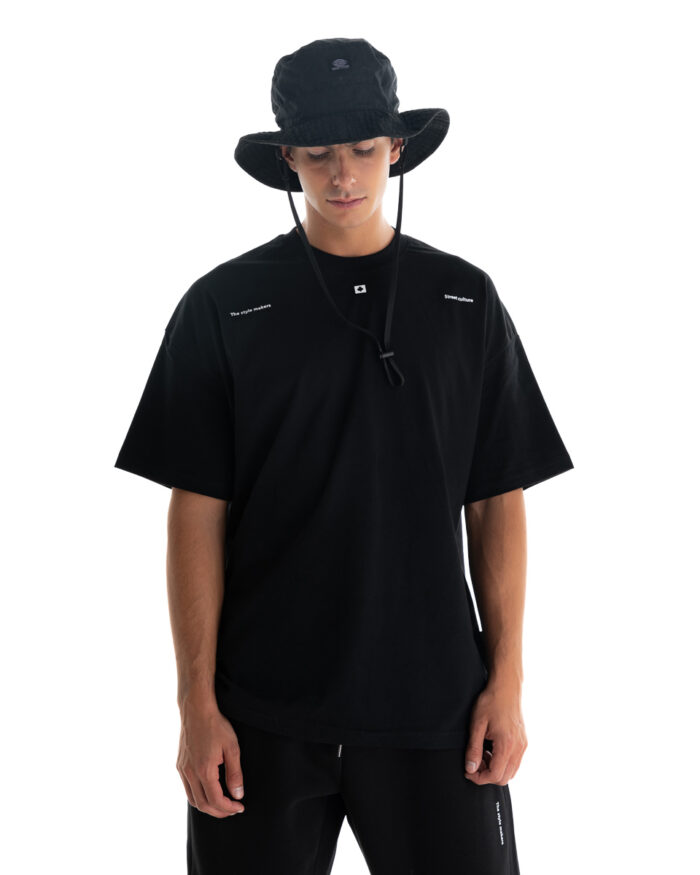 Oversized T-shirt TLO437 Black