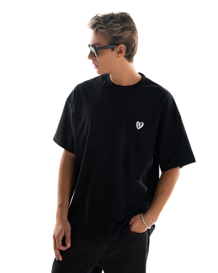 Oversized T-shirt TLO438 Black