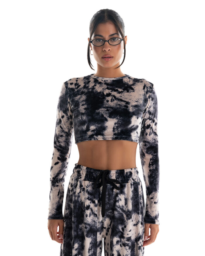 Velvet Crop Leopard Trueview