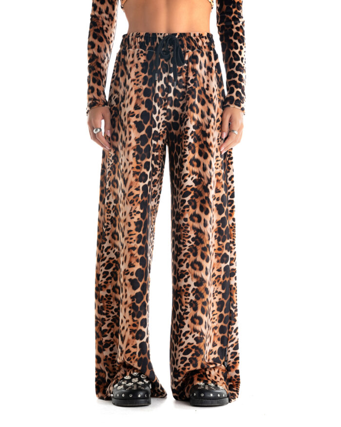 Velvet Καμπάνα Φόρμα Golden Leopard