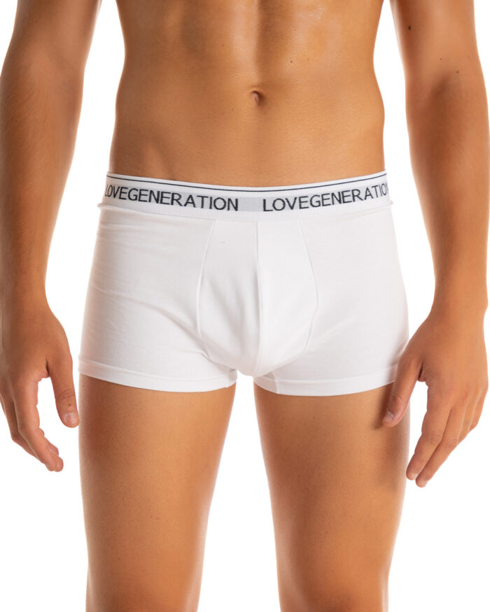 Σετ 3 Μπόξερ Cotton Modal Λευκό - Λευκό