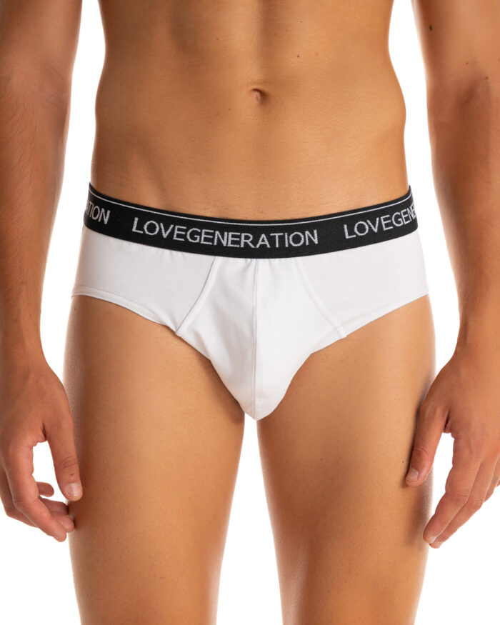 Σετ 3 Σλιπ Cotton Modal Λευκό - Μαύρο