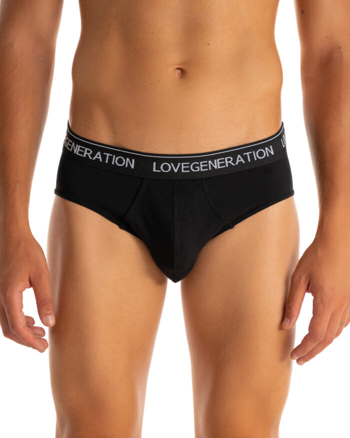 Σετ 3 Σλιπ Cotton Modal Μαύρο - Μαύρο