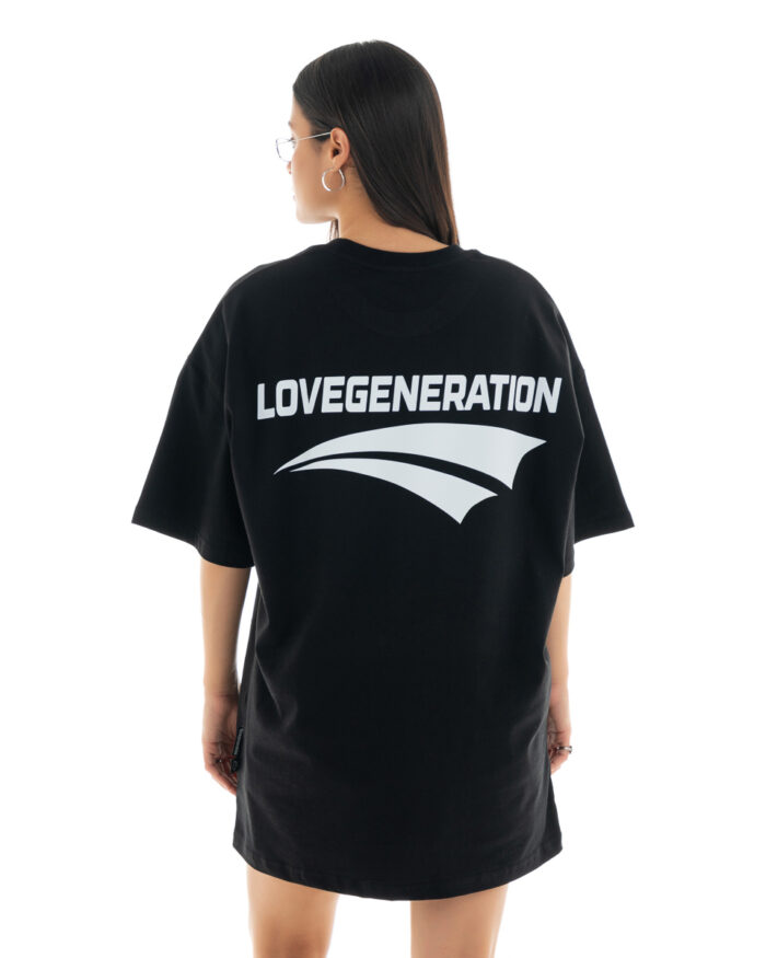 Boyfriend Oversized T-Shirt TLO455 Black