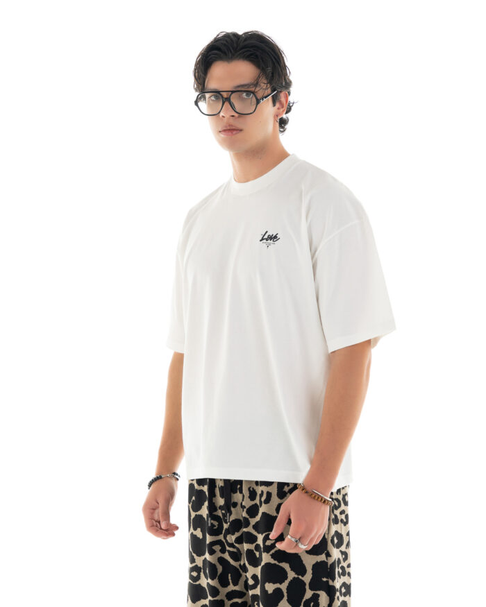 Oversized BOXY T-Shirt TBO435 Off-White