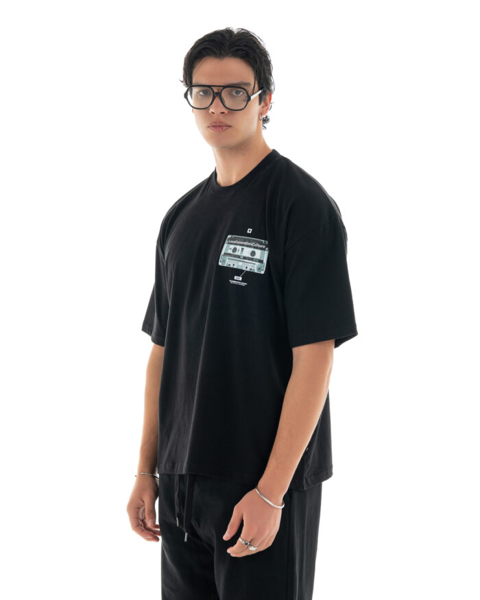 Oversized BOXY T-Shirt TBO453 Black
