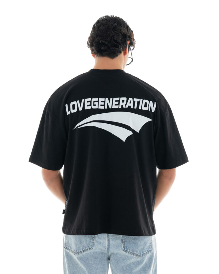 Oversized BOXY T-Shirt TBO455 Black