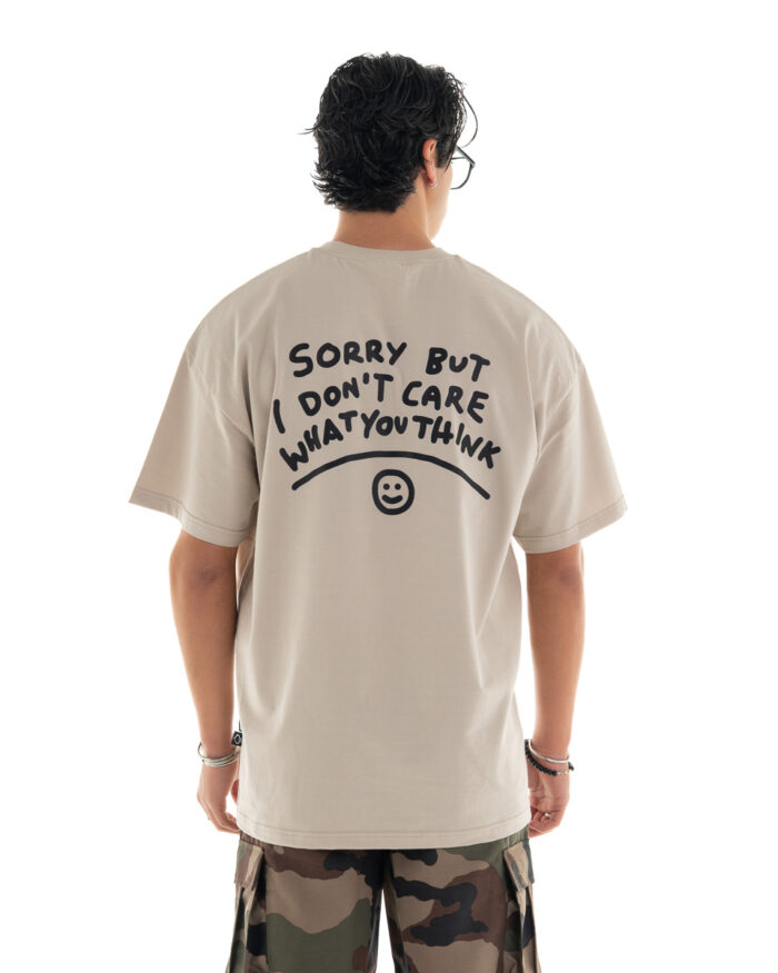 Oversized T-Shirt TLO444 Sand