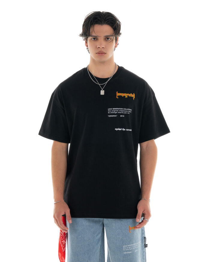 Oversized T-Shirt TLO458 Black