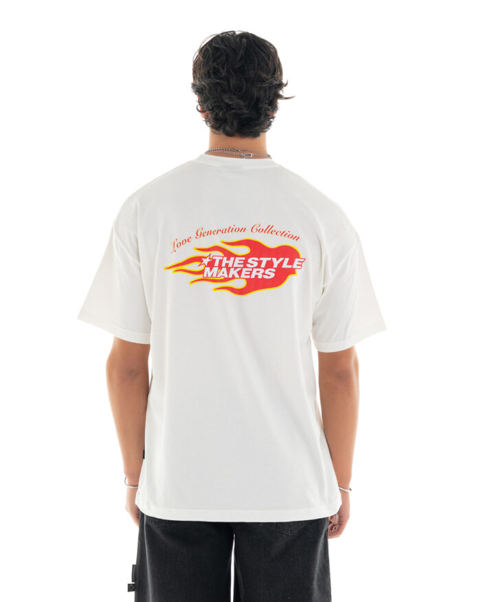 Oversized T-Shirt TLO450 Off-White