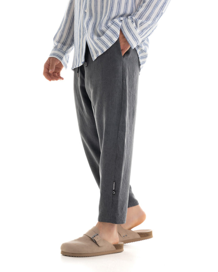 Παντελόνι Crop Stonewashed