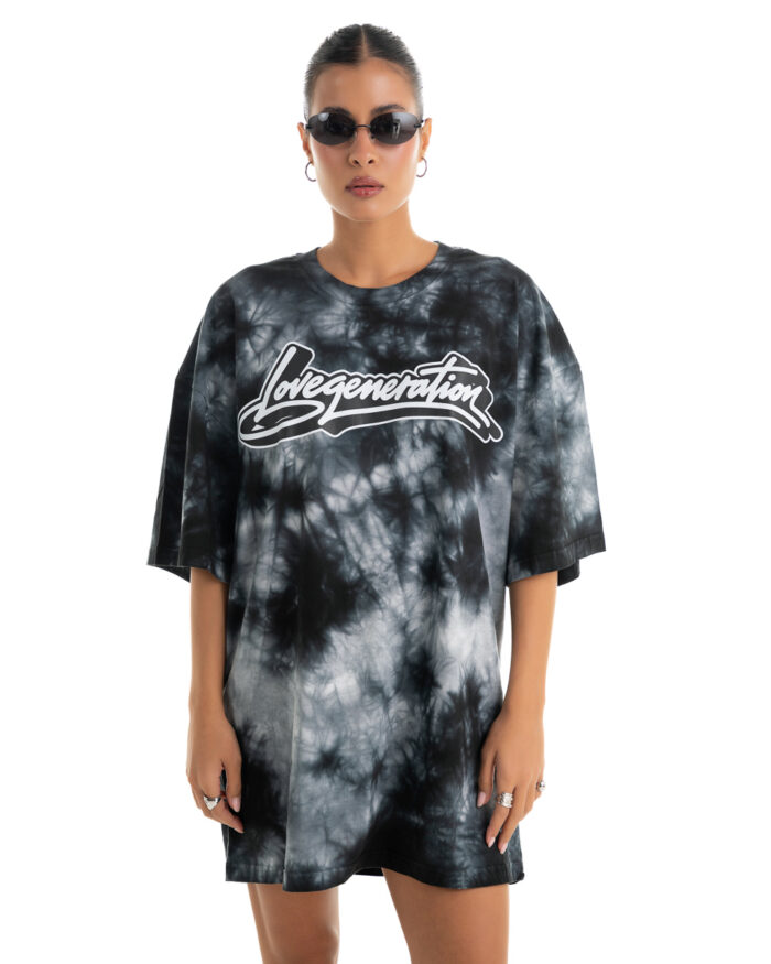 Boyfriend Oversized T-Shirt TDO465 Sky Cloud