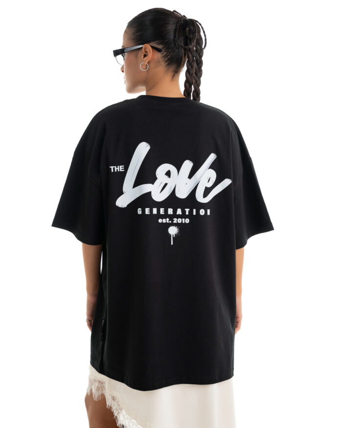 Boyfriend Oversized T-Shirt TLO435B Black