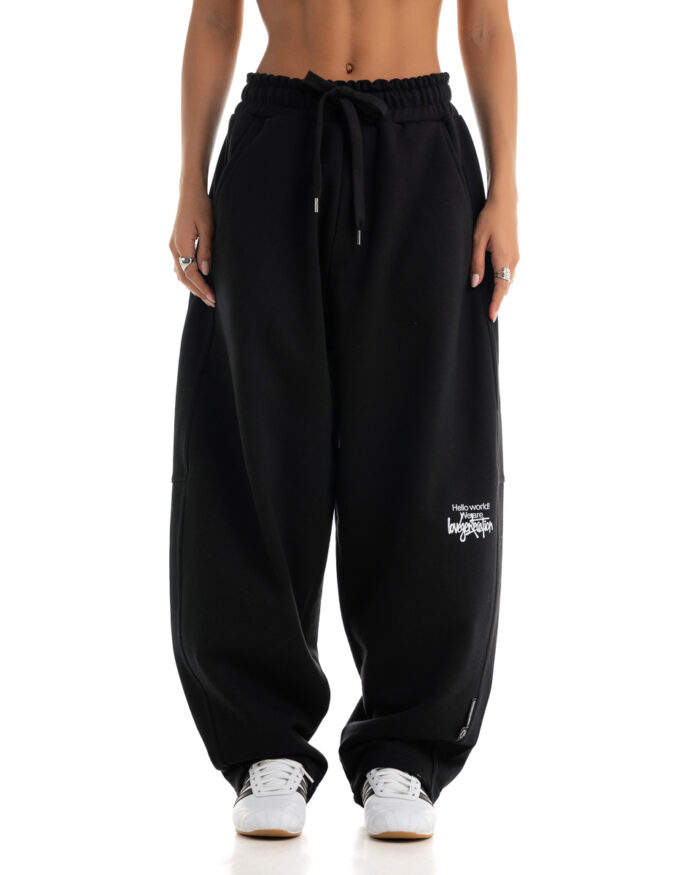 Boyfriend Balloon Tracksuit FB474 Black