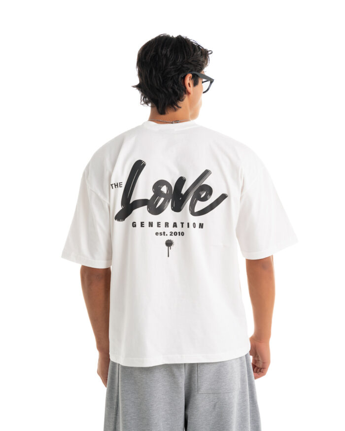 Oversized BOXY T-Shirt TBO435B Off-White