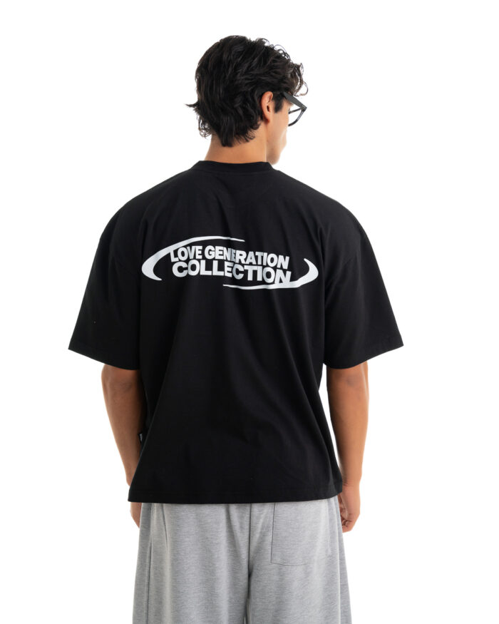 Oversized BOXY T-Shirt TBO469 Black