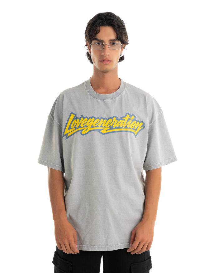 Oversized T-Shirt TDO464 Smoke Grey