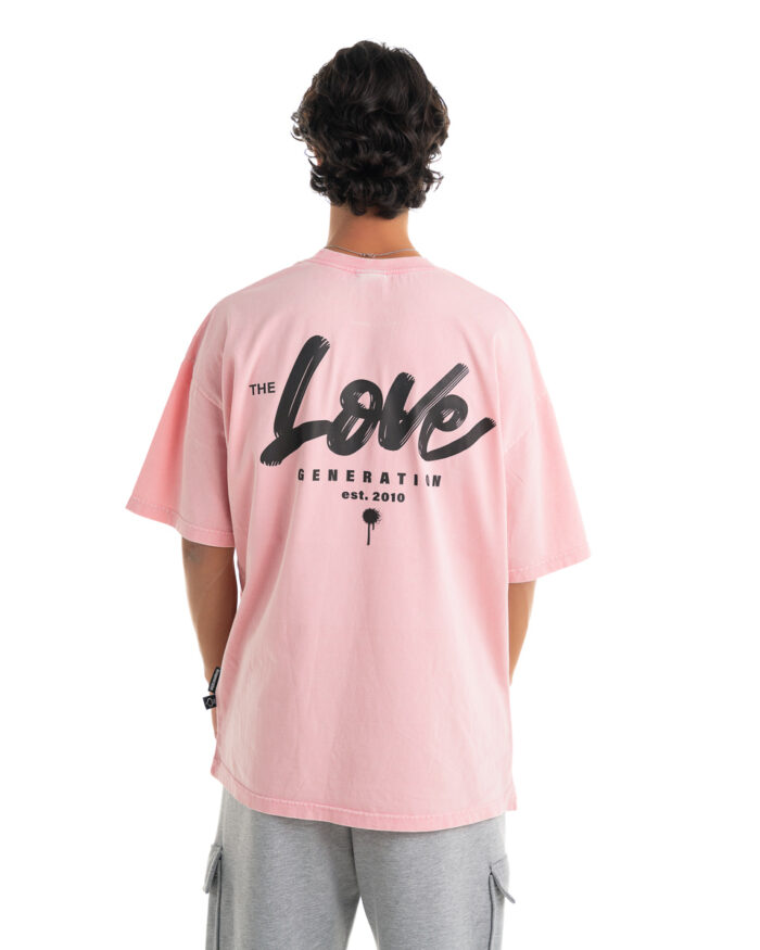 Oversized T-Shirt TLO435B Smoke Pink