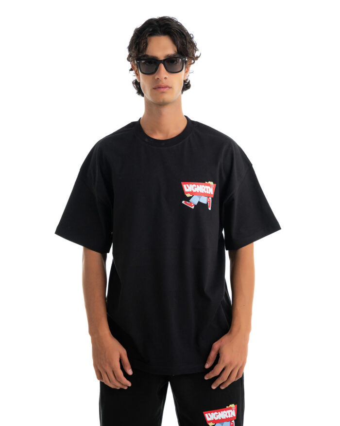 Oversized T-Shirt TLO463 Black