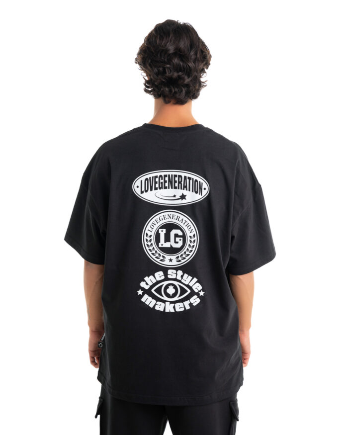 Oversized T-Shirt TLO468 Black