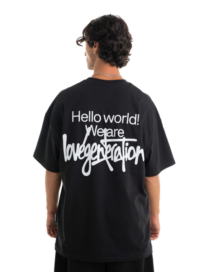 Oversized T-Shirt TLO474 Black