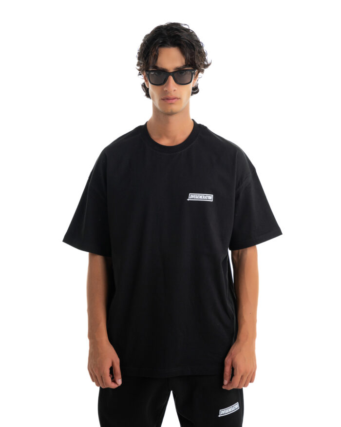 Oversized T-Shirt TLO475 Black