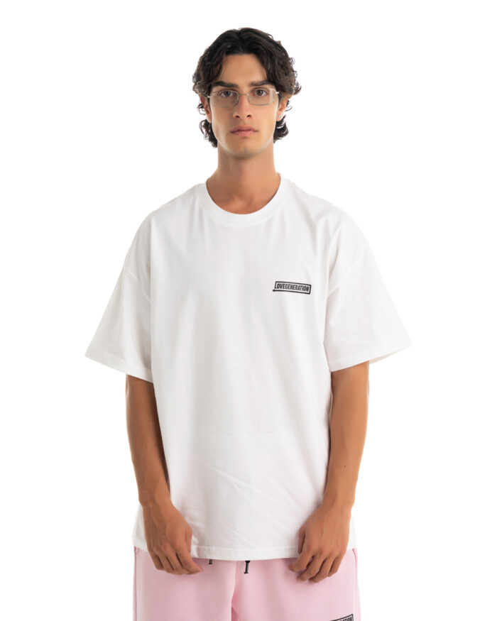 Oversized T-Shirt TLO475 Off-White