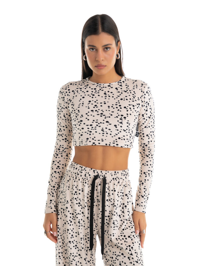 Velvet Crop Dalmatian