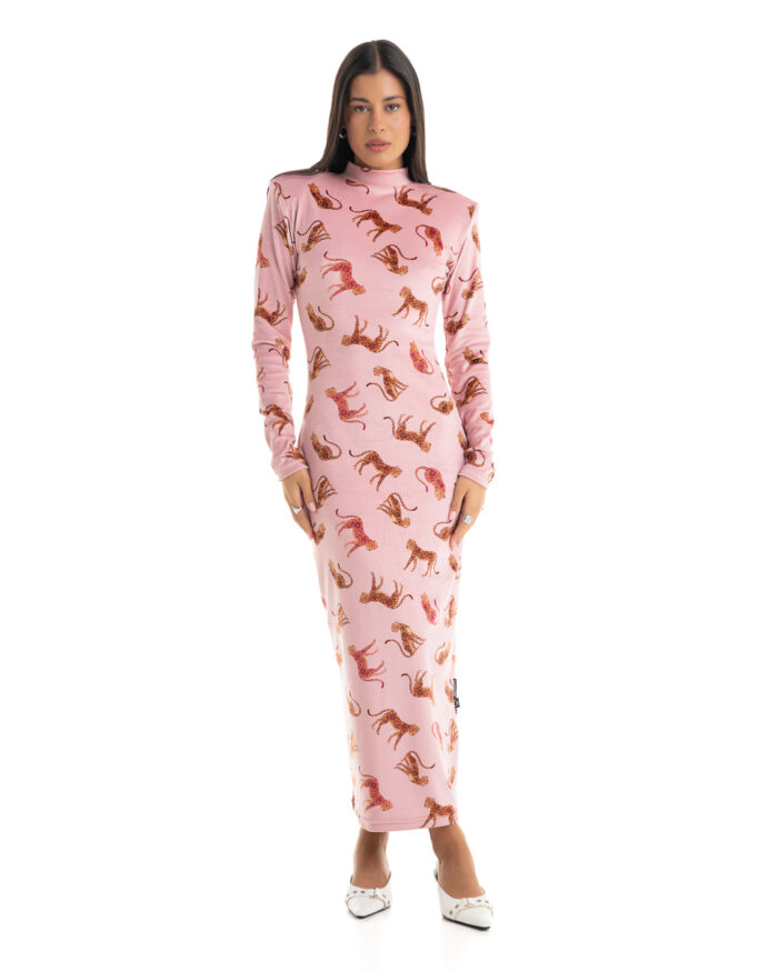 Velvet Dress Pink Panther