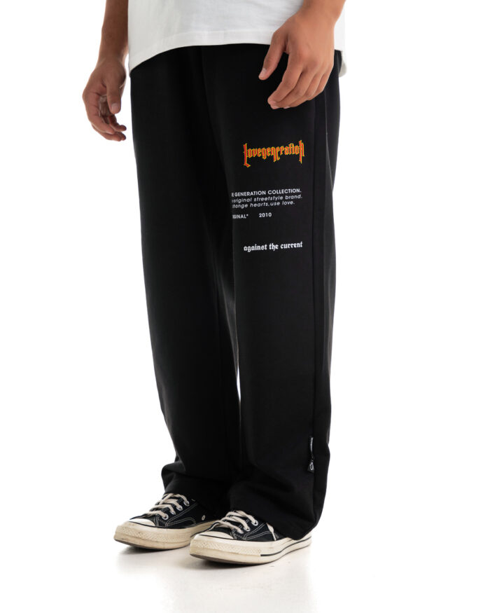 Wide Tracksuit FL458 Black